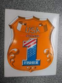 Fisher USA nr 1 -tarra