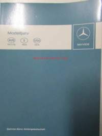 Daimler-Benz Modelljahr - Huolto-ohjekirja
