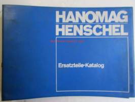 Hanomag Henschel, F40/F46/F55 Kasten, F40/F45F45-0 Omnibus,  Ausgabe A 1971,Varaosakirja, Katso tarkemmat moottori ja mallimerkinnät.