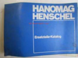 Hanomag Henschel, F 55 und F 65 Kasten - L, Ausgabe A 1973-varaosakirja, Katso tarkemmat moottori ja mallimerkinnät.