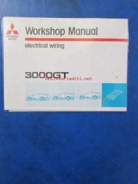 Mitsubishi 3000 GT - Workshop manual Electrical wiring, Vuosimallit '93, '94, '95, '96, '97, '98, '99. -Katso kuvasta tarkemmin.