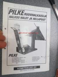 Pilke ruuvihalkaisija -myyntiesite