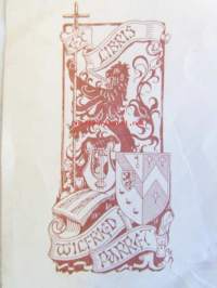 Ex Libris Wilfried Parret -kirjanomistajamerkki