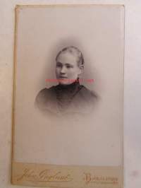 Naikkonen, John Englund Björneborg -visiittikortti valokuva