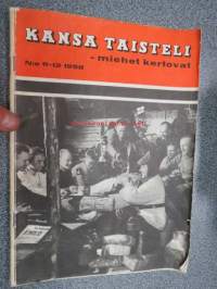 Kansa Taisteli 1958 nr 11-12 sis. seur. artikkelit / kuvat; Niilo Simojoki - Joulun alla vuonna 1958, Yrjö Kohonen - Korohoro keskitti ja ehtoollisviini loppui,