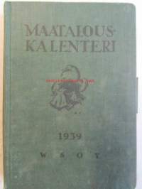 Maatalouskalenteri 1939