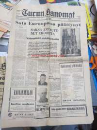 Turun Sanomat 8.5.1945 