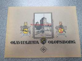 Olavinlinna (Savonlinna) / Olofsborg -opas- / kuvakirja 1920