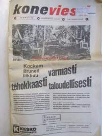 Koneviesti 1969 nr 22 -mm. Kuvasatoa Amerikan maatalouskoneista, Kannataako viljapeltoja kastella? Ajotaidon SM-kilpailut, Vakolan tiedote 9/69 (Ratkaisuja