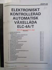 Mitsubishi ELC-4A/T Elektroniskt kontrollerad automatisk växellåda -korjausopas