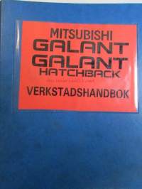 Mitsubishi  Galant Hatchback - Verkstadshandbok 1987 --> Katso kuvasta tarkemmin sisällysluettelo.