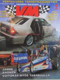 Vauhdin Maailma 2004 nr 6 -mm. SCR-SM Kouvola, KRC-SM Suonenjoki, RC-EM Portugali & Ranska, Rata-SM Alastaro, Formula 1 Espanja, Monaco & Saksa, Ralli-MM Kypros,