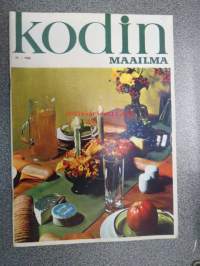 Kodin Maailma 1966 nr 11, sis. mm. seur. artikkelit / kuvat / mainokset; Isä   ja poika, Oma asunto säästämällä - Tuula & Turkka Palkén, Lastulevyä uuden