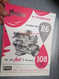 Perkins  (of Peterborough) R6 / 108 B.H.P. engine -myyntiesite