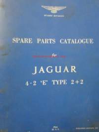 Jaguar 4.2 'E' Type 2+2, Spare Parts Catalogue  -varaosaluettelo, Katso tarkemmat mallit ja sisällysluettelo kuvista