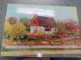 Raisio kirkko -postikortti