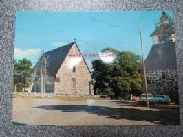 Masku kirkko -postikortti