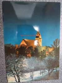 Naantali kirkko -postikortti