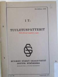 Tuuletuspatterit - Luettelo IT1 no 34