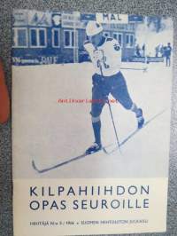 Kilpahiihdon opas seuroille (Hiihtäjä 1966 nr 3)