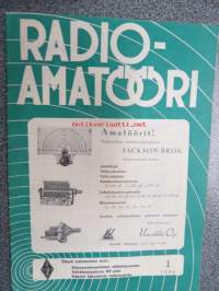 Radioamatööri 1952 nr 1