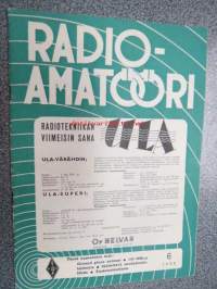 Radioamatööri 1952 nr 6