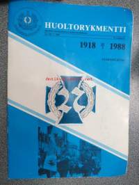 Huoltorykmentti nr 18 (1/1988) Huoltokoulutuskeskuksen joukkoyksikkölehti - Jääkäriliitto 1918-1988 erikoisnumero