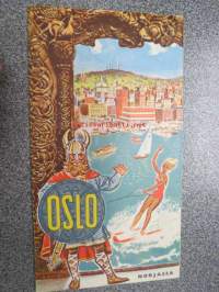 Oslo -matkailukartta