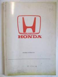 Honda Korinhoitotarkastus, katso tarkemmin kuvista mahdolliset mallit ja sisällys.