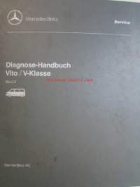 Mercedes-Benz  Diagnose-Handbuch Vito / V-Klasse Band Band 2, mukana band 1 avaamattomana pakettina - Viton vianmääritys, Katso kuvista tarkemmin mallimerkinnät